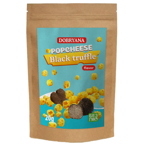 POPCHEESE Black Truffle flavor Dobryana 20g