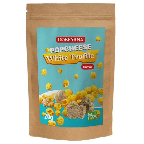 POPCHEESE White Truffle flavor Dobryana 20g