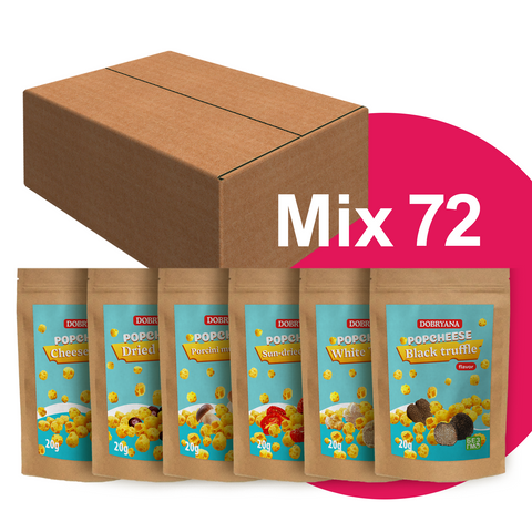 MIX 72 pcs - POPCHEESE Dobryana
